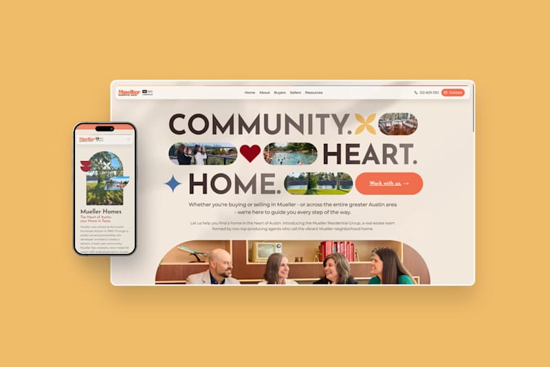 Cover image for Mueller Residential Group Website
