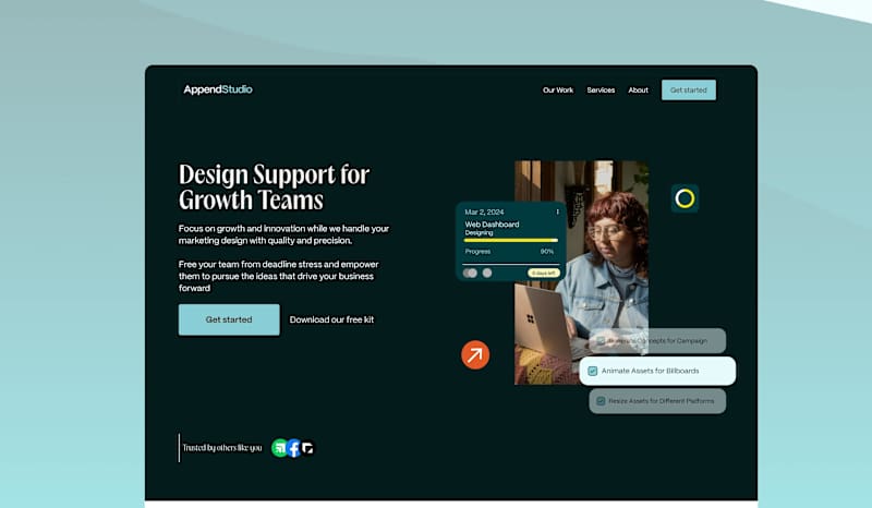 Cover image for Design & Development for Append Studio