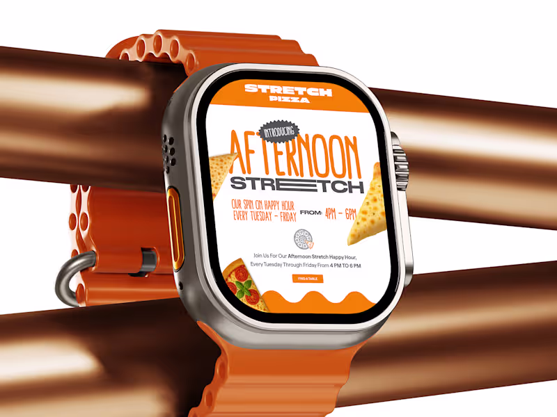 Cover image for Email Template design for Stretch Pizza