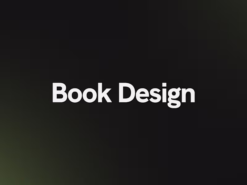 Cover image for Book Design
