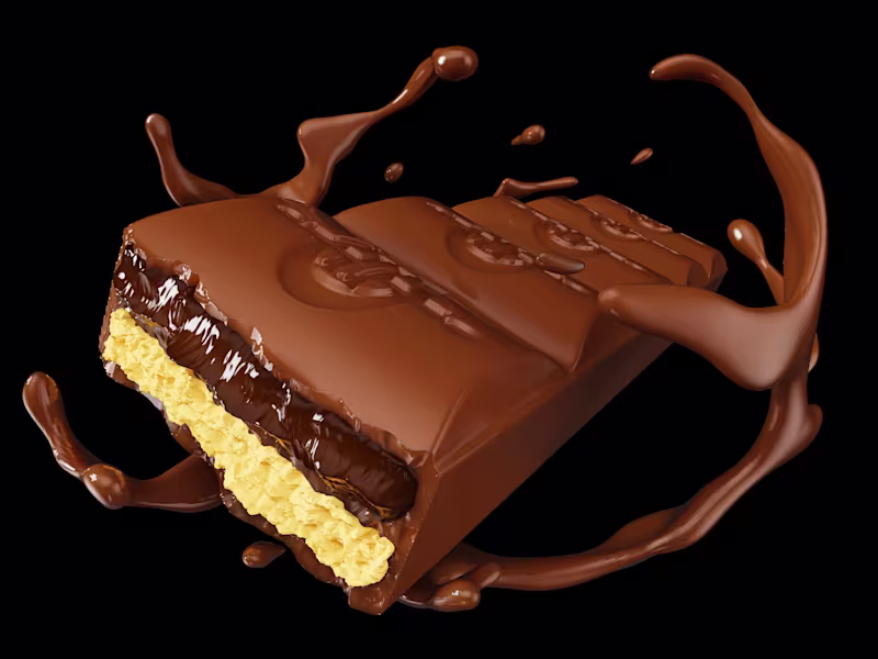 Cover image for Chocolate - 3D Illustration