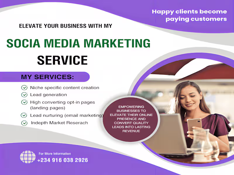 Cover image for I develop and execute niche specific social media campaigns