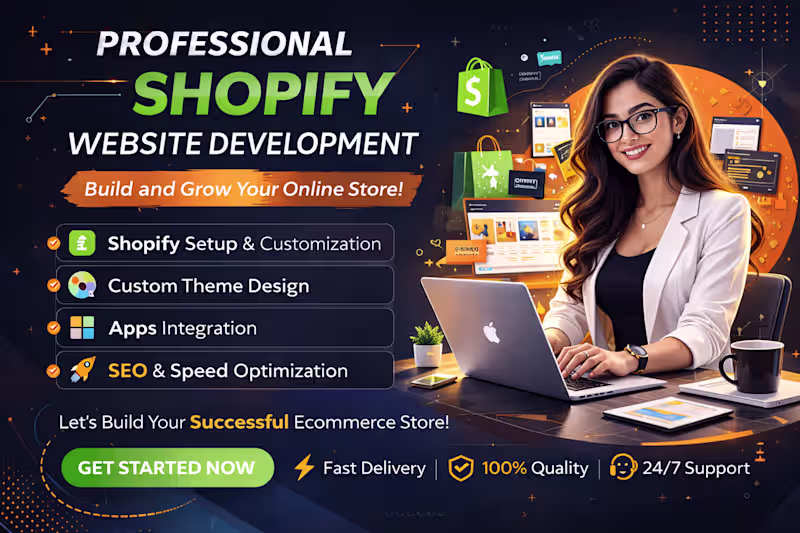 Cover image for High-Converting Shopify Store Design & Development