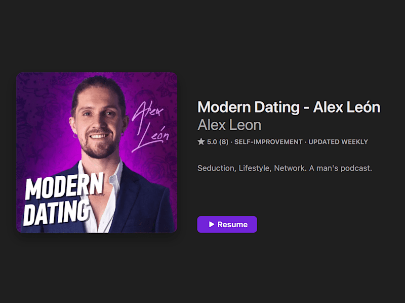 Cover image for "Modern Dating" Podcast