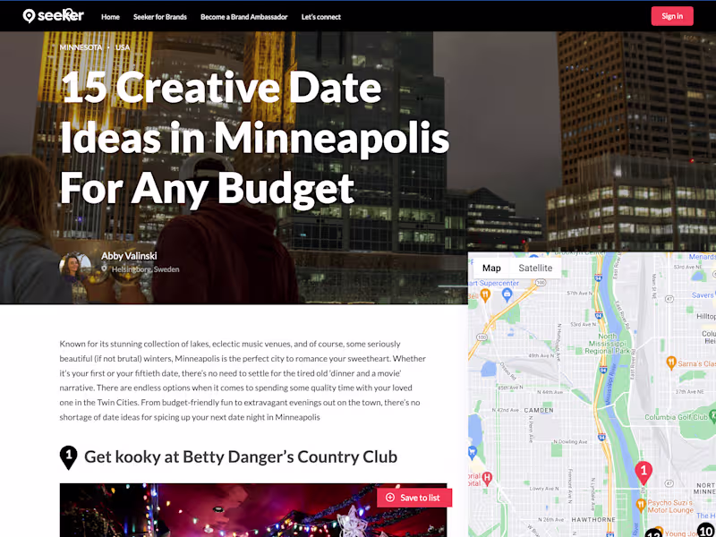 Cover image for 15 Creative Date Ideas in Minneapolis For Any Budget 