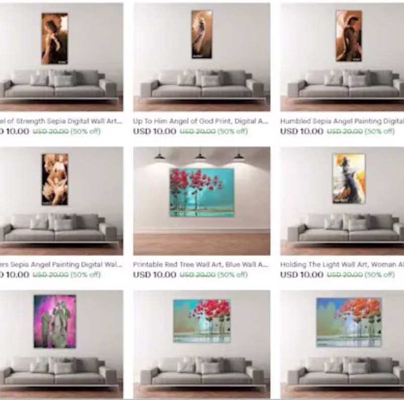 Cover image for my listing on a Etsy store :: Behance
