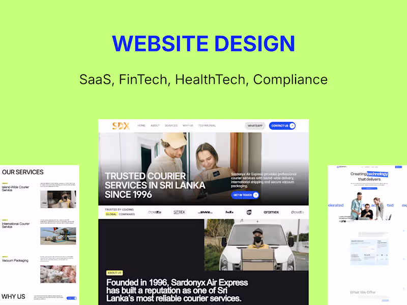 Cover image for Website Design