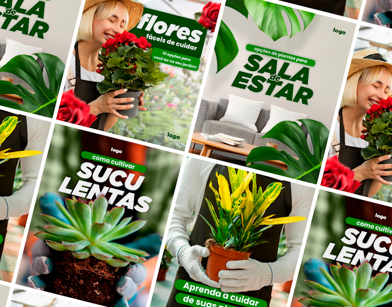 Cover image for Gardening ✦ Social Media Design :: Behance