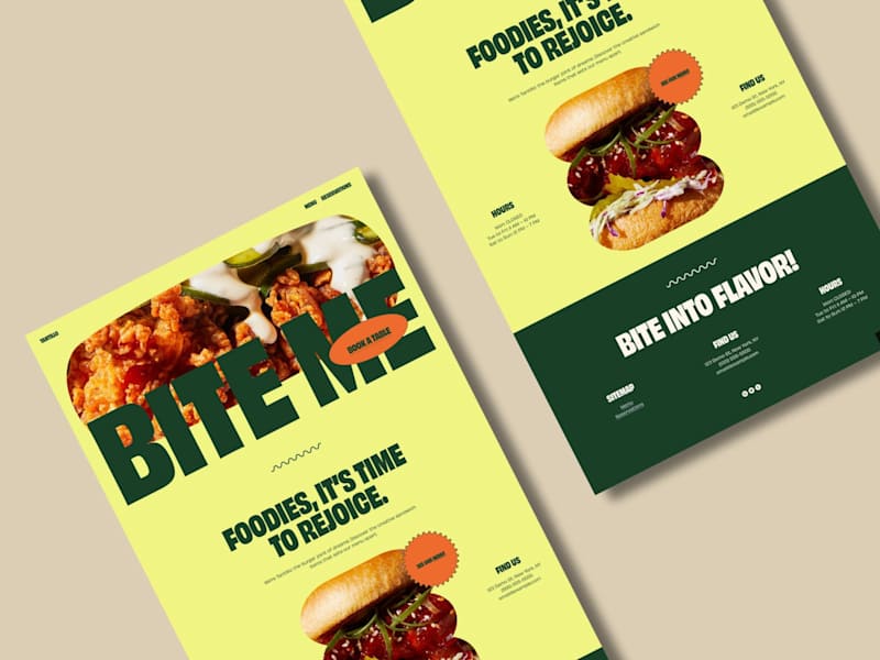 Cover image for Fast Food Website | Squarespace