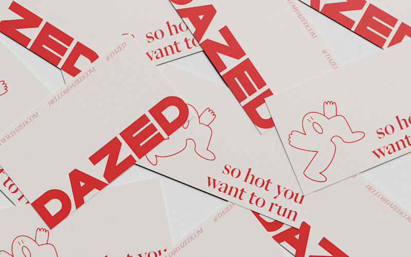 Cover image for DAZED | brand identity 