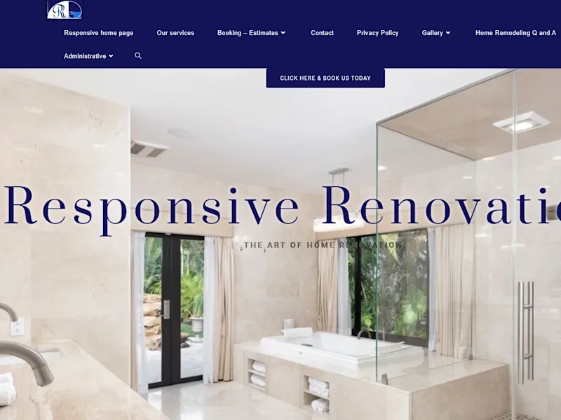 Cover image for Responsive home page - ResponsiveRenovations