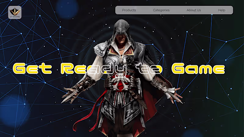 Cover image for A Gaming Landing Page