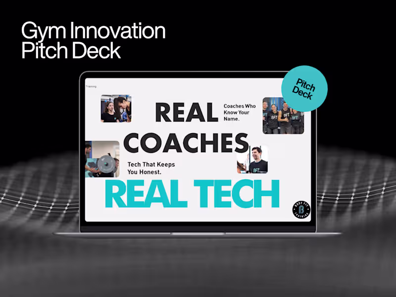 Cover image for BFT Sales Deck Design Project