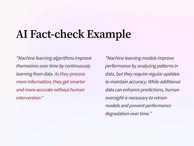 Cover image for AI Content Fact-Checking & Editing