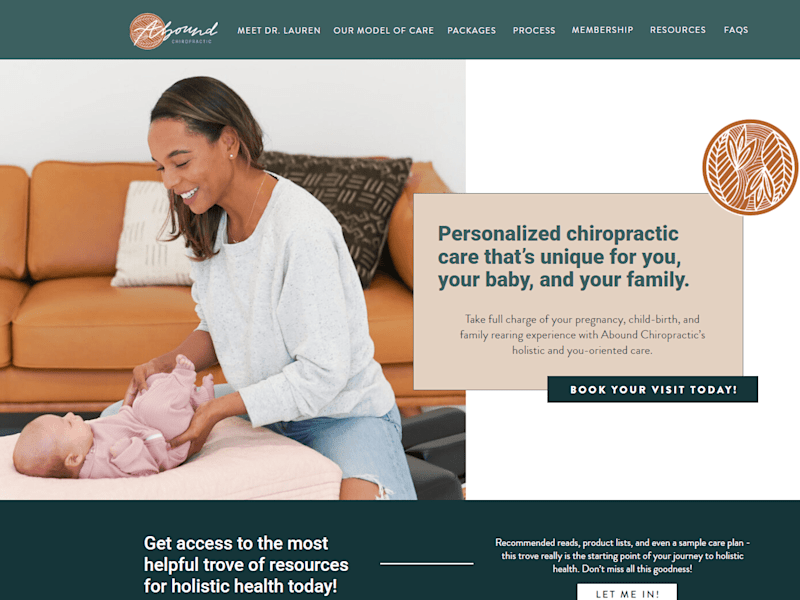 Cover image for Abound Chiropractic Website Copy