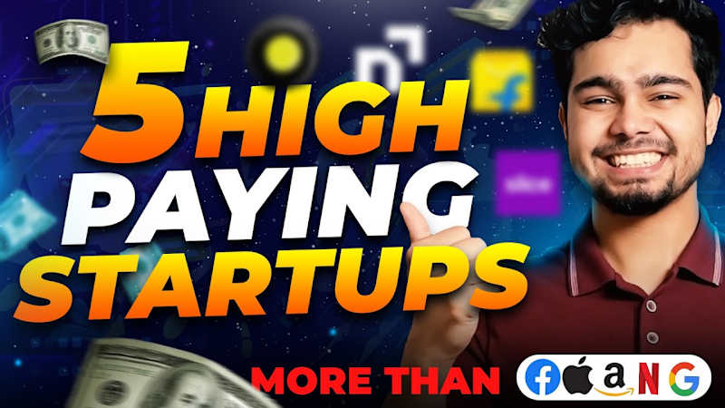 Cover image for 5 Indian Startups paying more than FAANG! 🔥 | CTC Breakdown - …