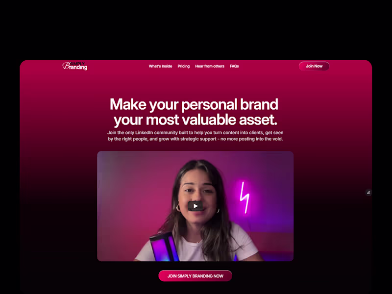 Cover image for Simply Branding | Grow Your LinkedIn Brand & Get Clients