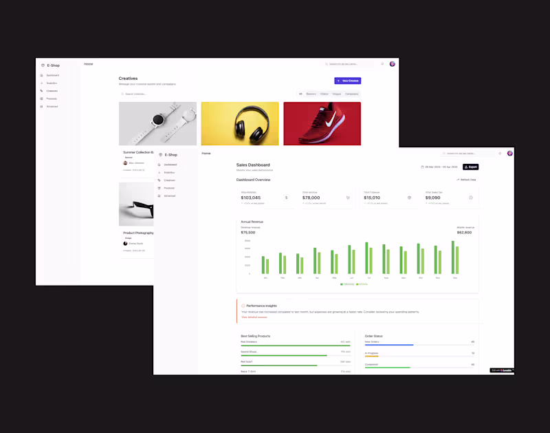 Cover image for E-Shop Lovable app