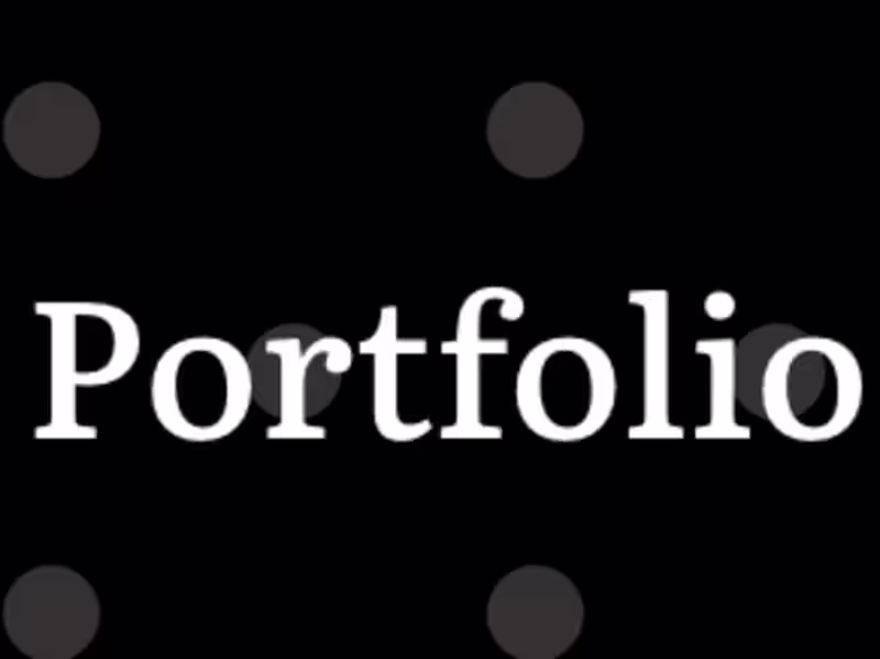 Cover image for Sample Web Design Portfolio