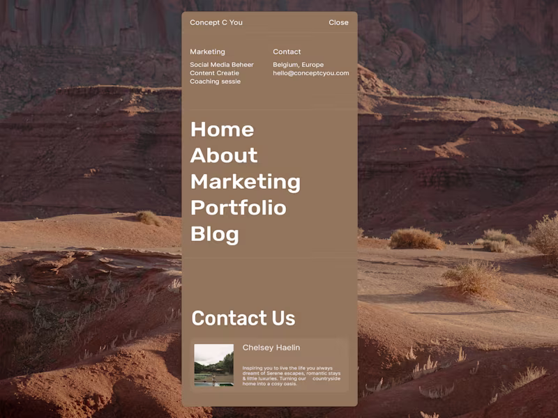 Cover image for Concept C You | A social media marketer