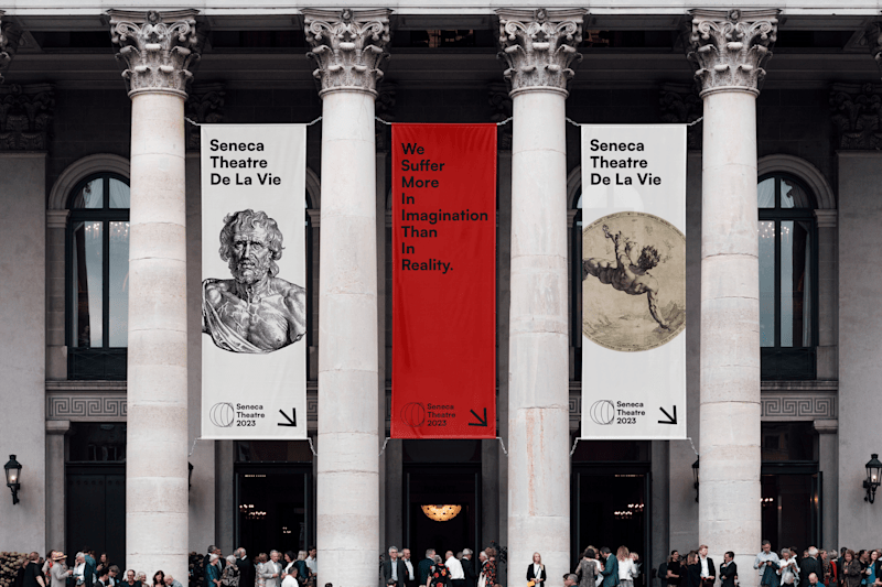 Cover image for Seneca Theatre Visual Identity on Behance