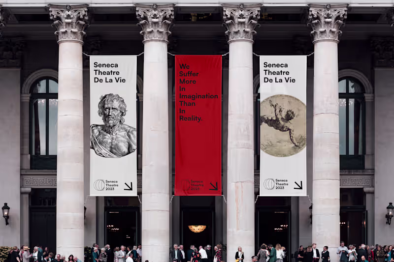 Cover image for Seneca Theatre Visual Identity on Behance