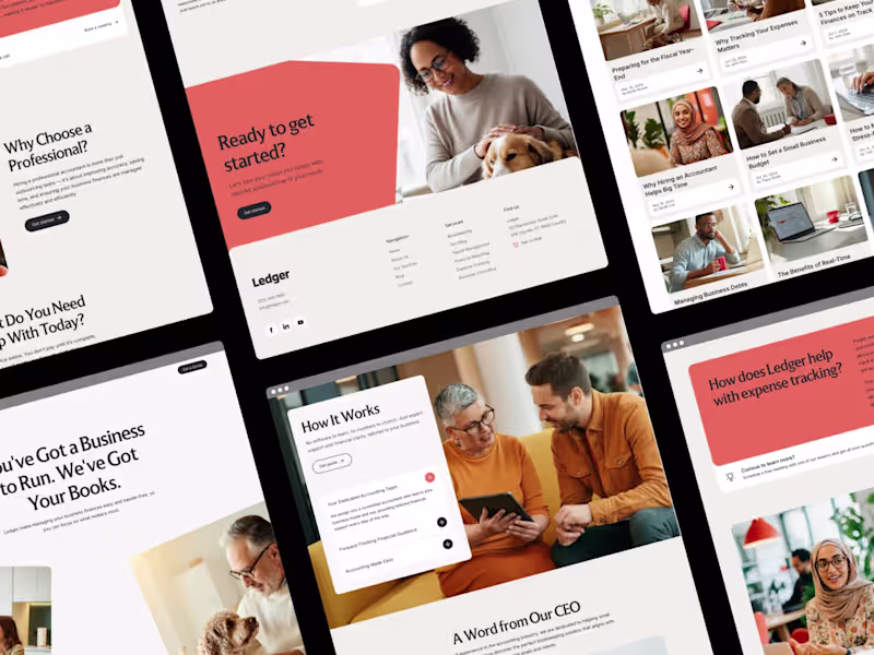 Cover image for Ledger Framer template