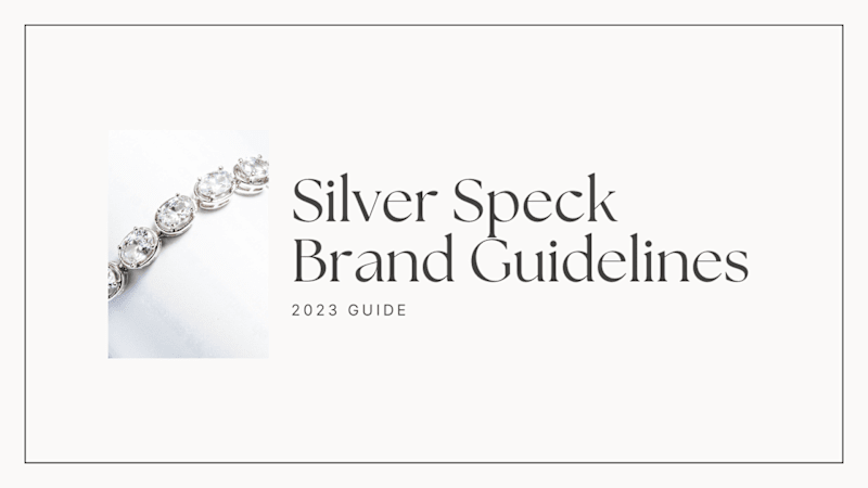 Cover image for Silver Speck Brand Guidelines