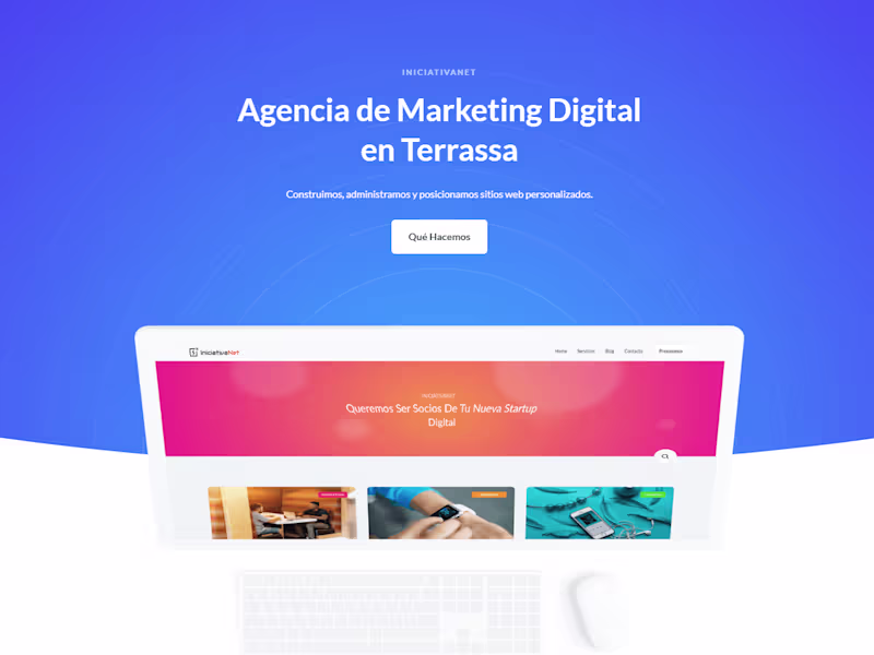 Cover image for Agency Website