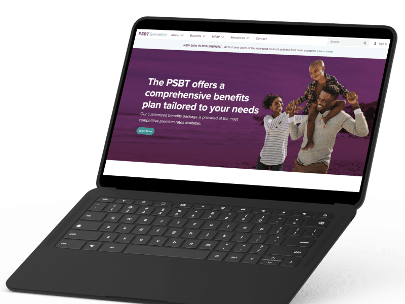 Cover image for CUSTOM SOFTWARE DEVELOPMENT - 
Power Sector Benefit Trust
