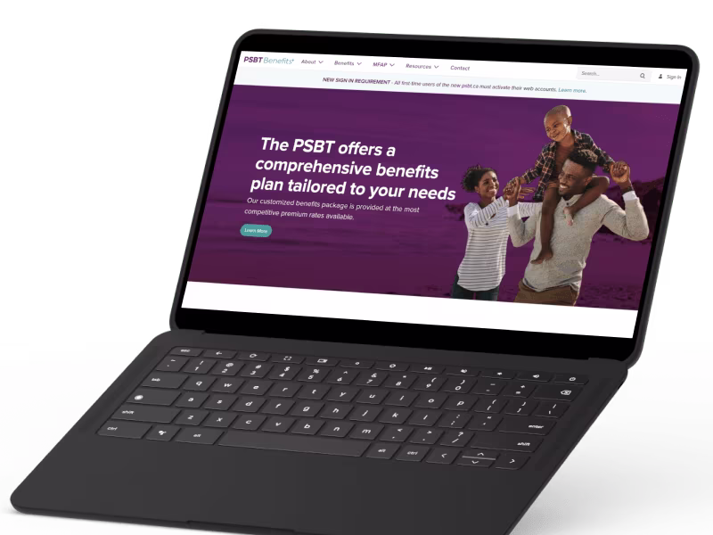 Cover image for CUSTOM SOFTWARE DEVELOPMENT - 
Power Sector Benefit Trust