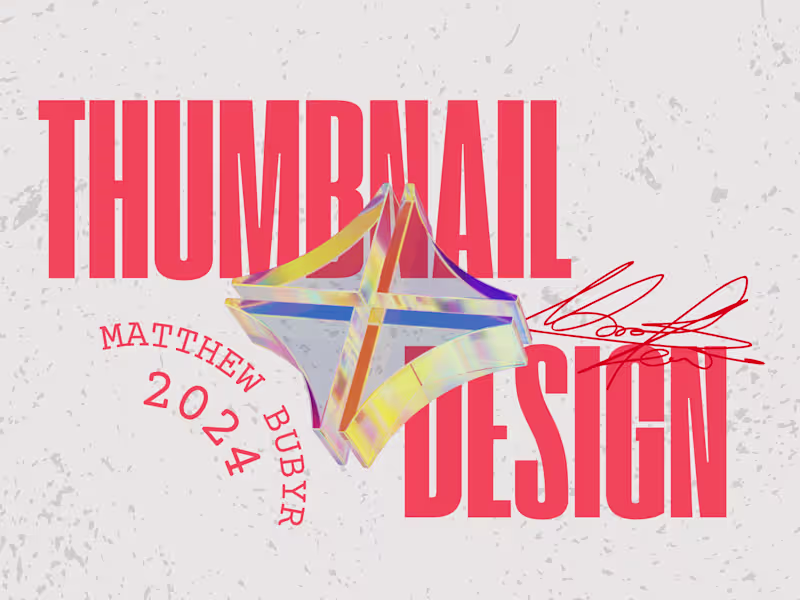 Cover image for Professional Thumbnail Design for an Affordable Price