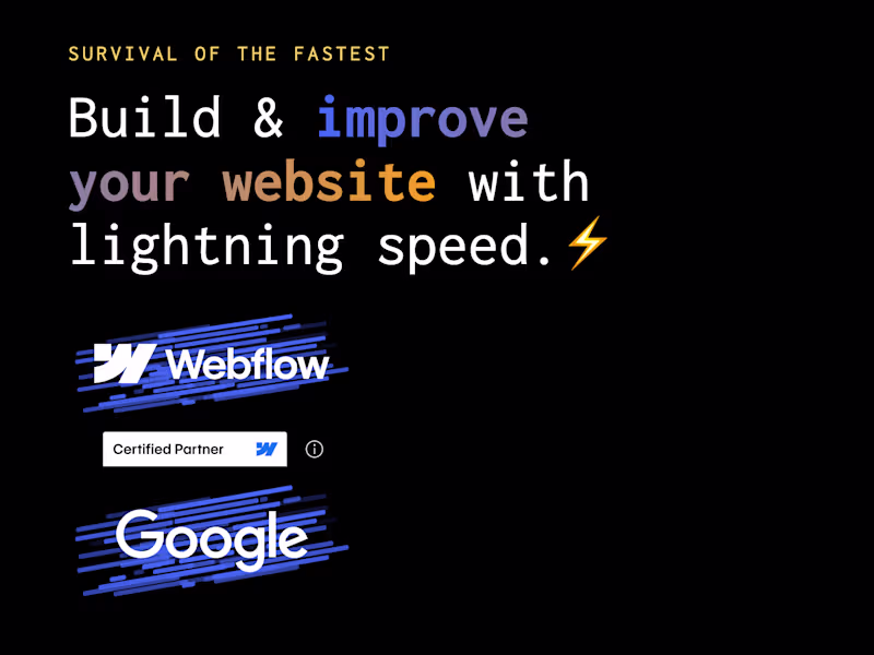 Cover image for Ongoing Webflow support: Website Developer & Certified Partner