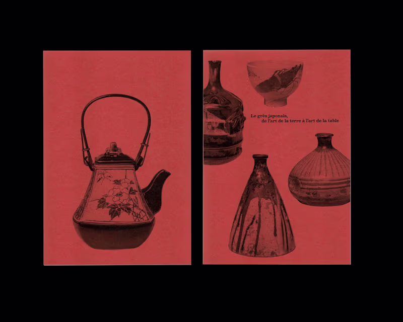 Cover image for Japanese Stoneware Exhibition Catalog