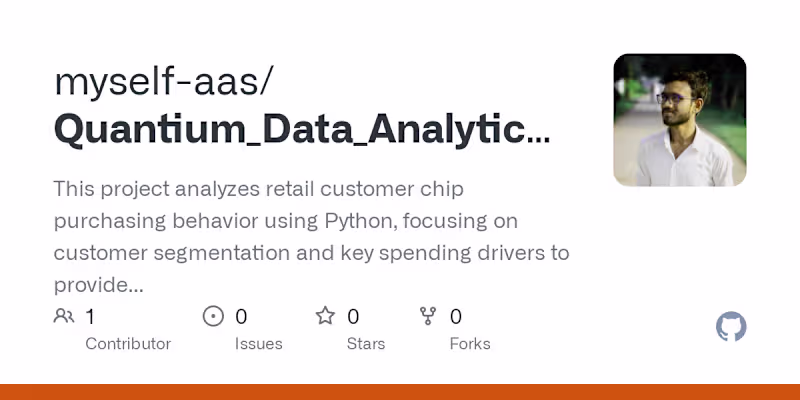 Cover image for Quantium Data Analytics Forage Internship