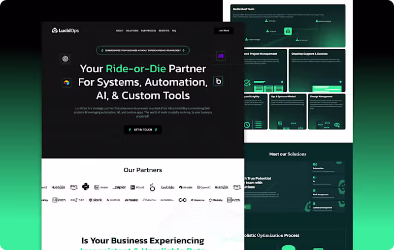 Cover image for Marketing Website Development