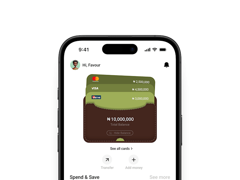 Cover image for Finance APP Homepage - Apple IOS