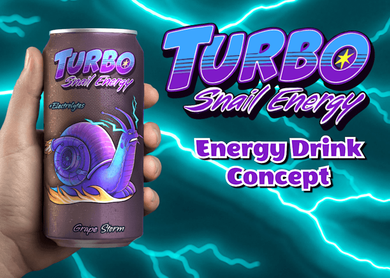 Cover image for Turbo Snail: Branding & Concept Design