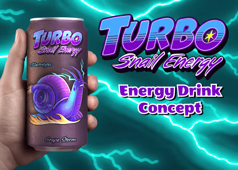Cover image for Turbo Snail: Branding & Concept Design