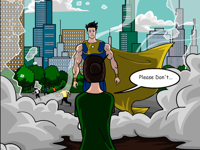 Cover image for Comic Book: "The Phenomenal One"