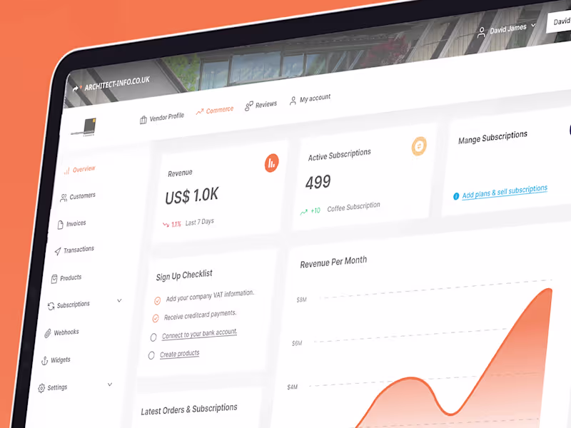 Cover image for Q-Info - E-Commerce Invoicing Dashboard Design