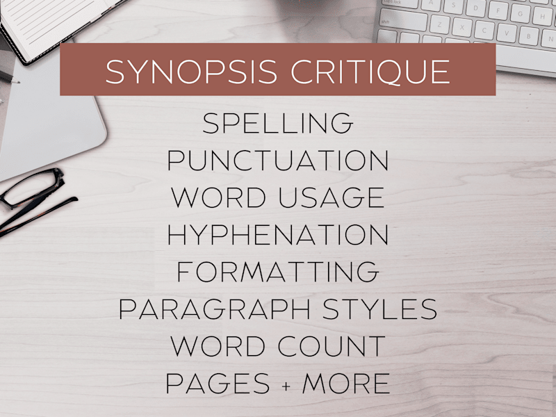 Cover image for Synopsis Critique