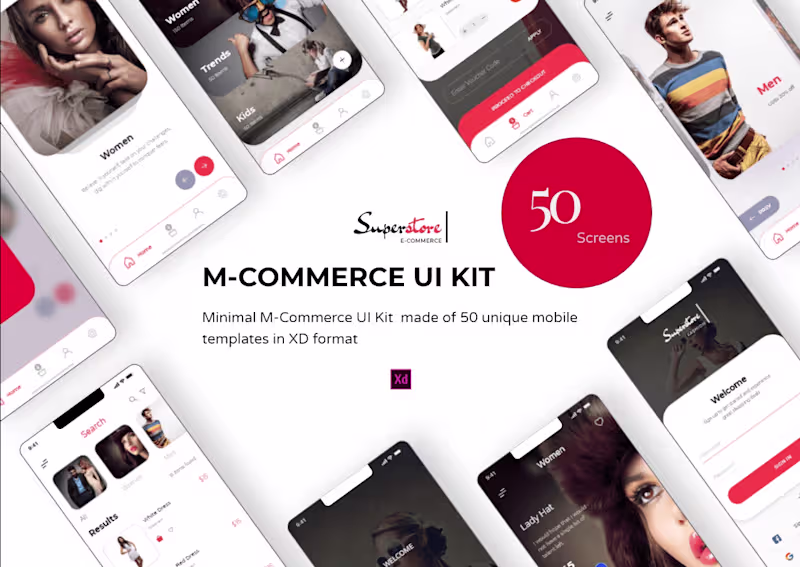 Cover image for Superstore | E-Commerce App UI Kit