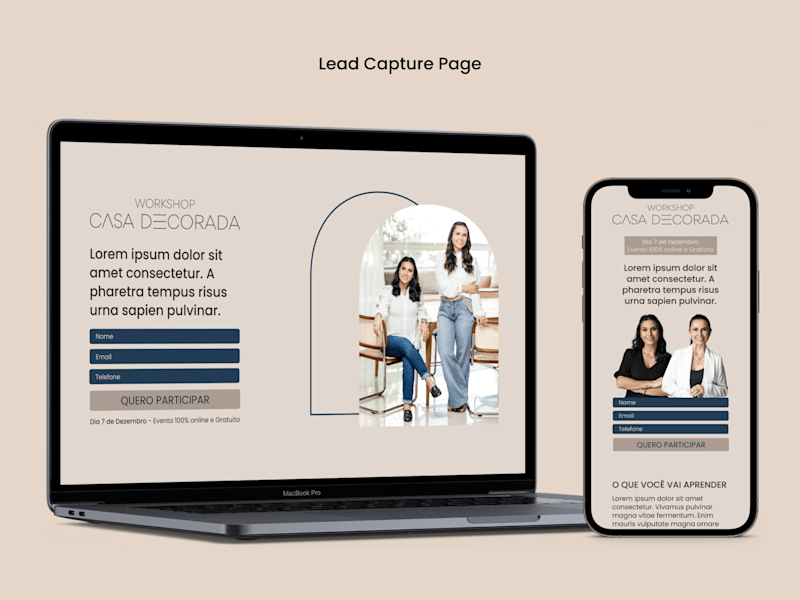 Cover image for Lead Capture Page and Meta Image Ads