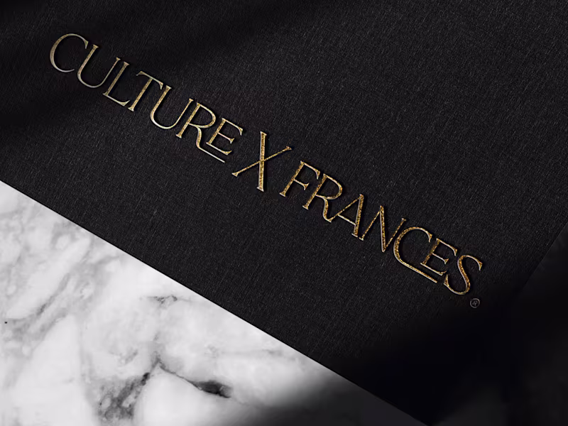 Cover image for Culture X Frances (Logo Design)