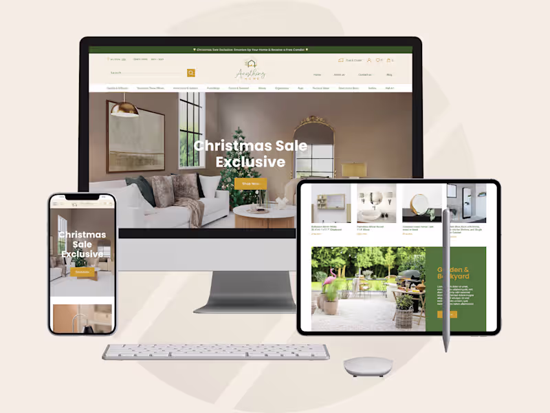Cover image for I design modern ecommerce websites that elevate your brand.