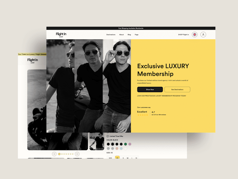 Cover image for Fligh In: UI/UX Solutions for a Luxury Travel Website 