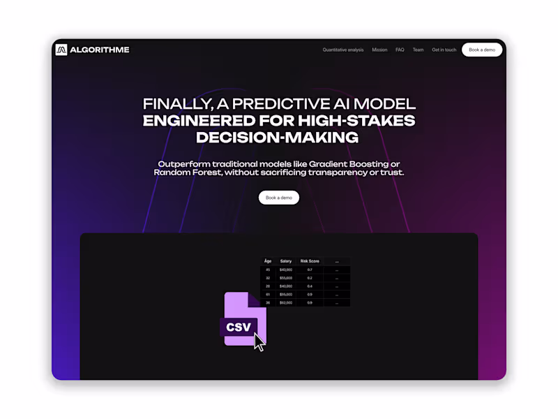 Cover image for Algorithme AI