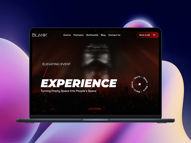 Cover image for Interactive Framer Website Development for Blank