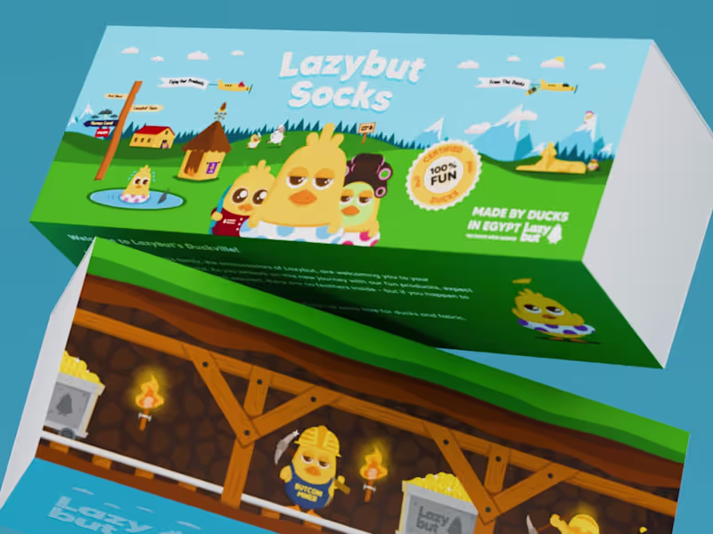 Cover image for Lazybut Socks - Bundle Packaging